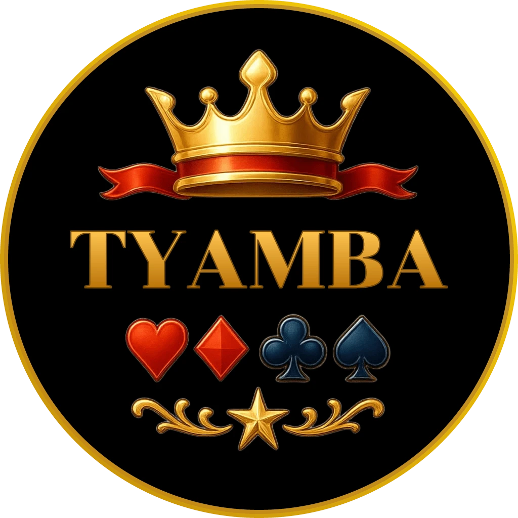 TYAMBA – Join immersive live casino tables designed for Filipino players Confident casino dealer in a luxury gaming environment with poker chips and slot machines representing the premium live casino experience at TYAMBA Philippines